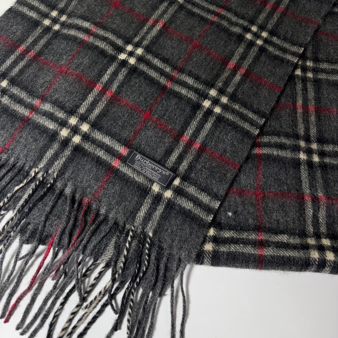 OS 버버리 노바체크 램스울 목도리 상품이미지3