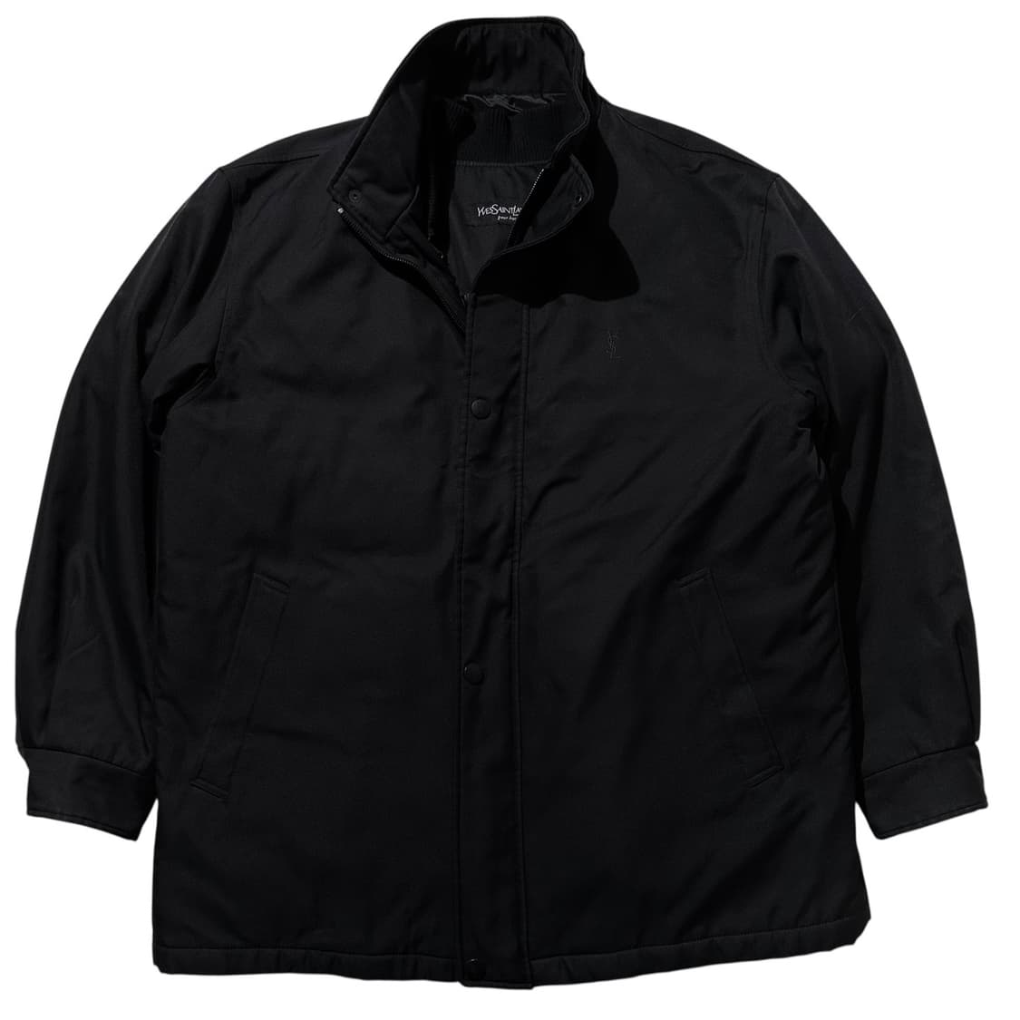 입생로랑 덕다운 라이너 베스트 투인원 자켓 블랙 상품이미지1