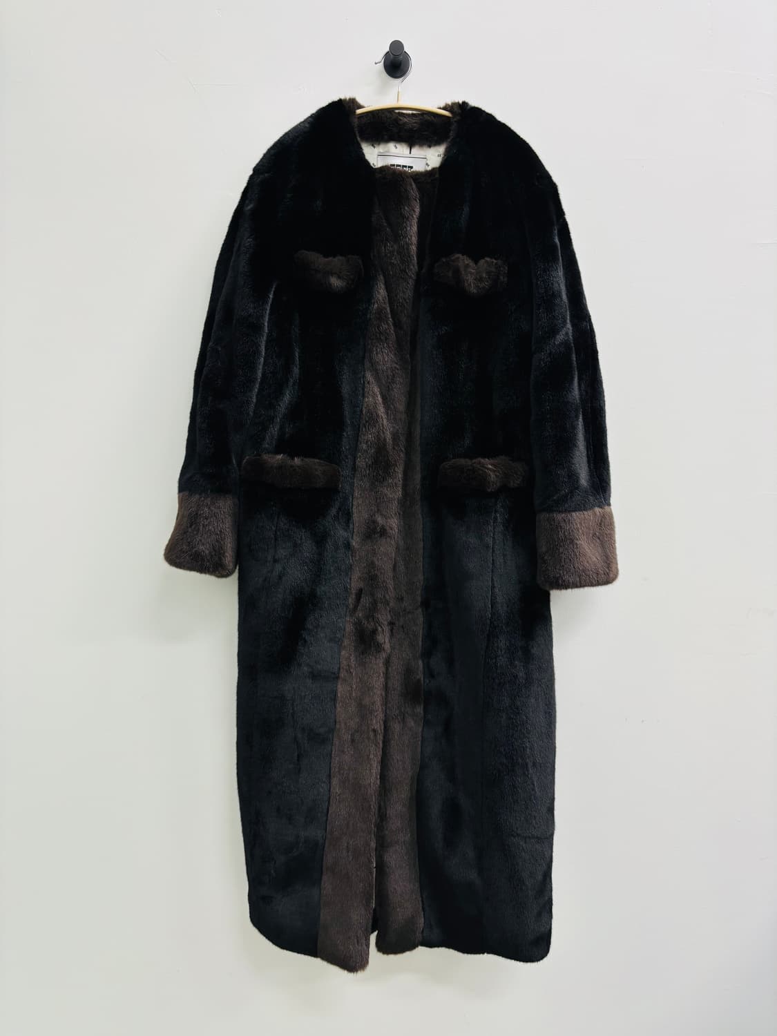 EENK 잉크 퍼 코트 상품이미지2