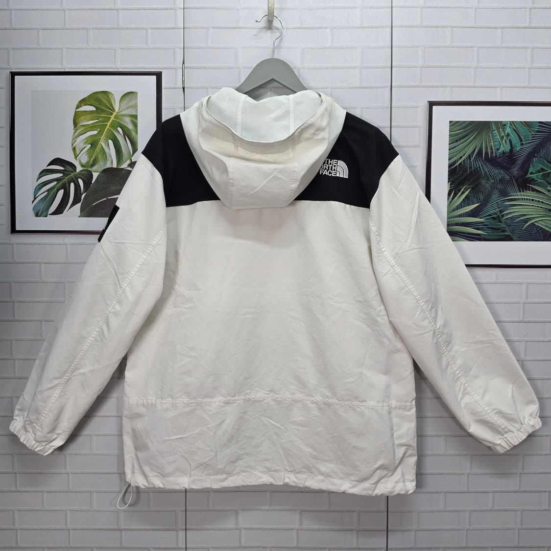 노스페이스 화이트라벨 에버든 아노락 후드 반집업 바람막이 자켓 95사이즈 상품이미지7