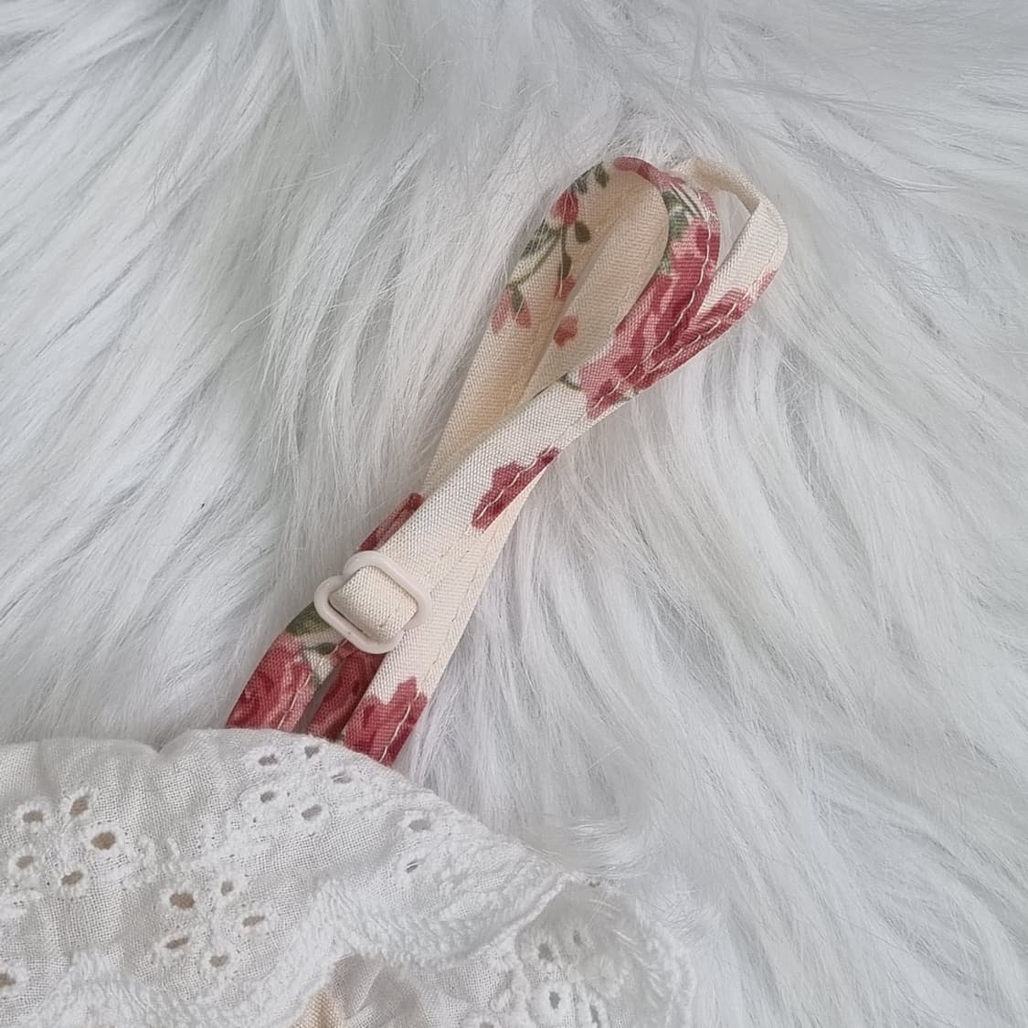 플라워 꽃무늬 레이스 롱 나시 원피스 1808 상품이미지5