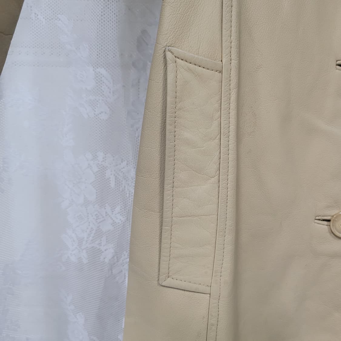 여성 소가죽 트랜치코트  상품이미지5