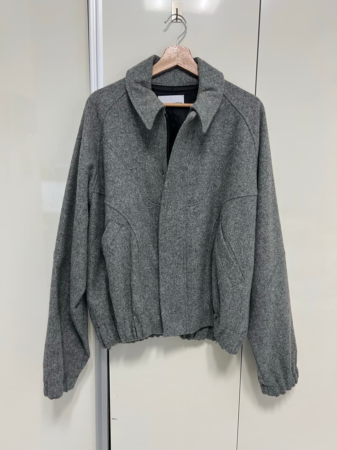 Sage Nation 멜란지 울 블루종  상품이미지1