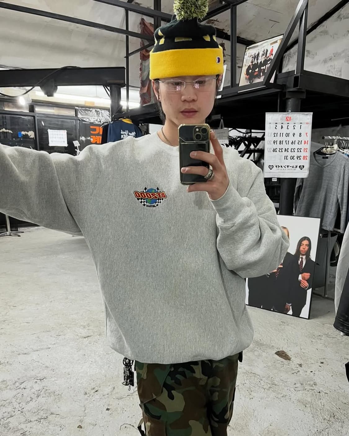 90s Lee reverse weave sweatshirt 상품이미지1