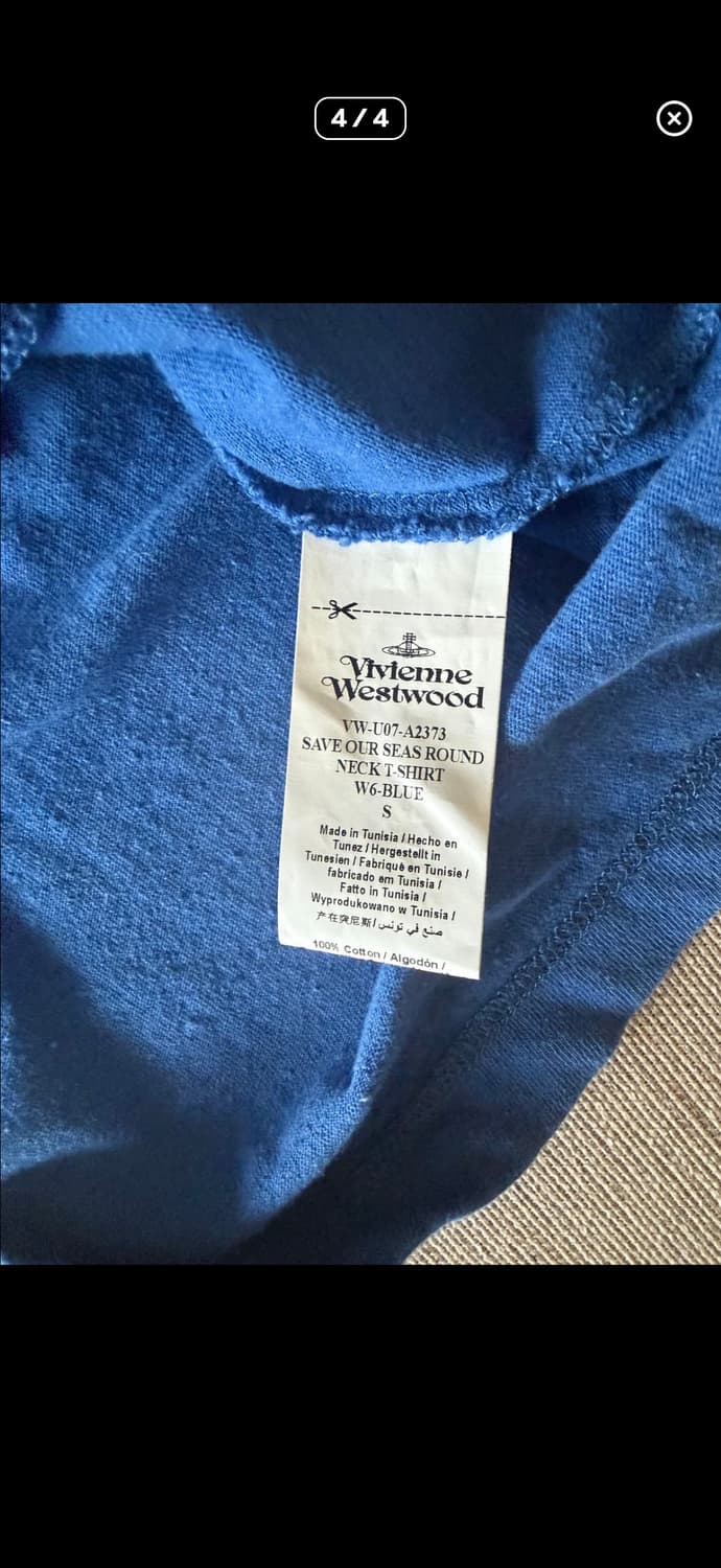 비비안웨스트우드 반팔티셔츠 상품이미지4