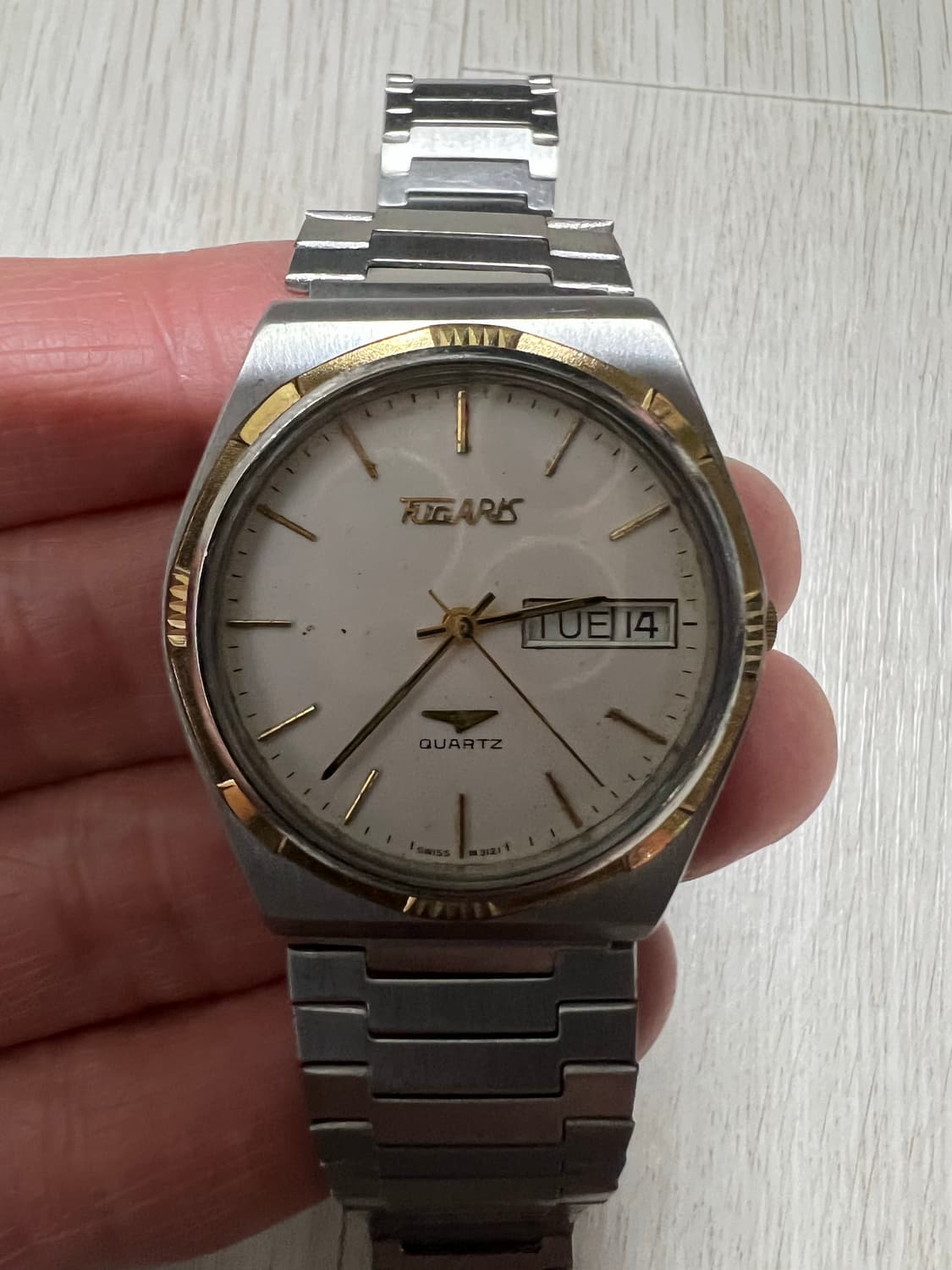 투가리스　빈티지 쿼츠 시계 상품이미지5