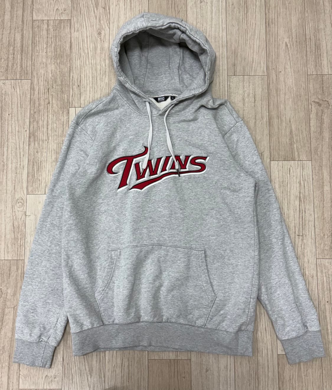 트윈스 그레이 후드티XL 상품이미지1