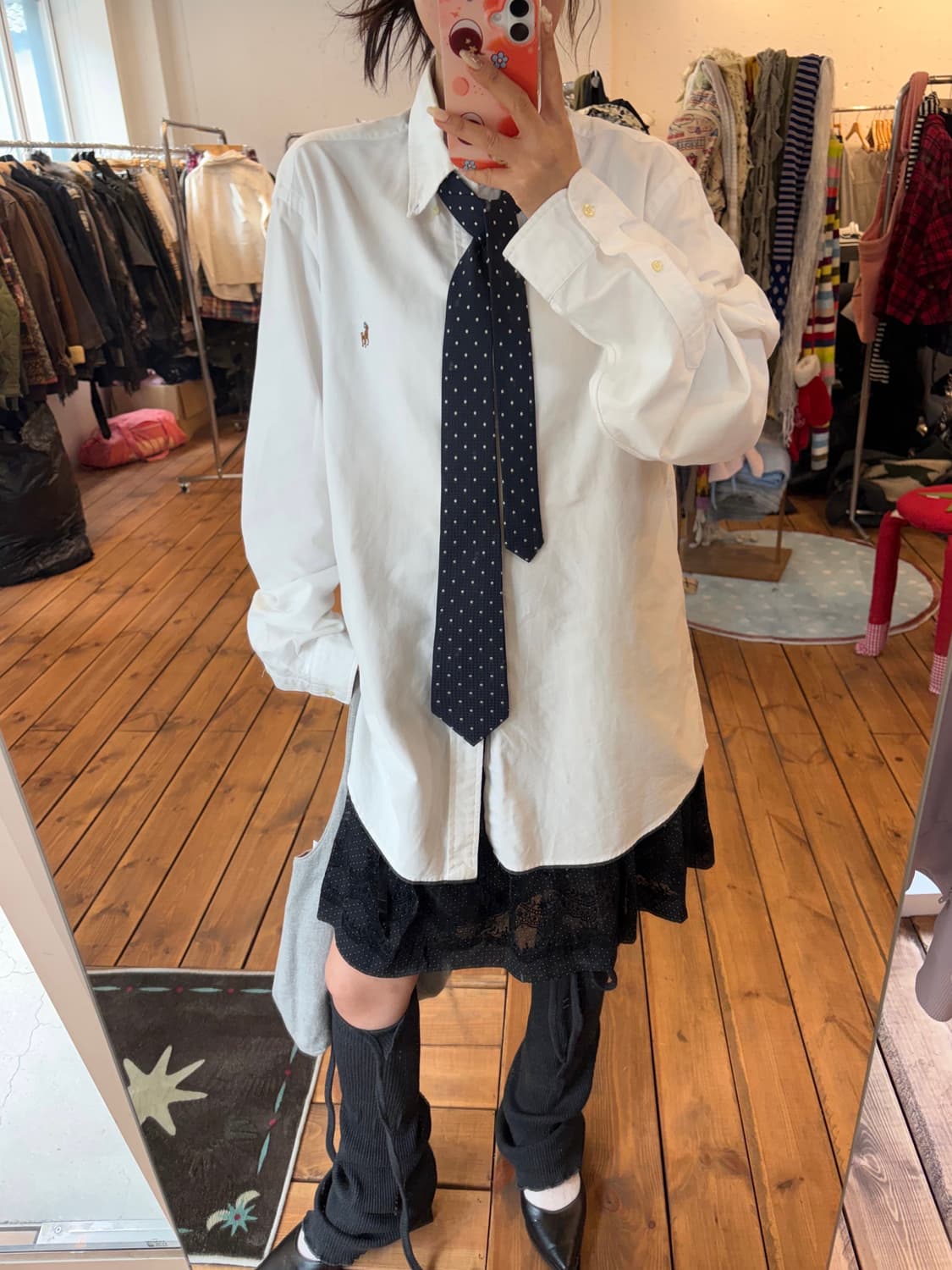 폴로 화이트 셔츠 상품이미지1