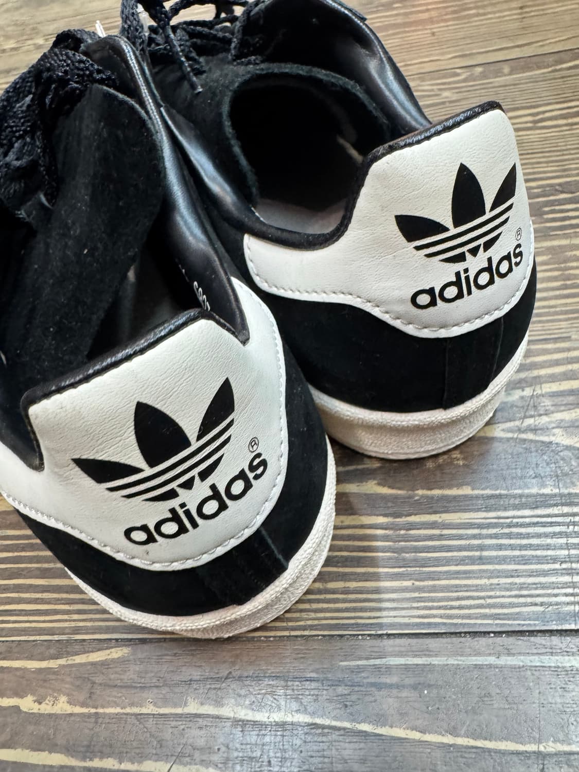 새상품 아디다스캠퍼스 80's재팬팩 검흰 스니커즈 280 상품이미지4