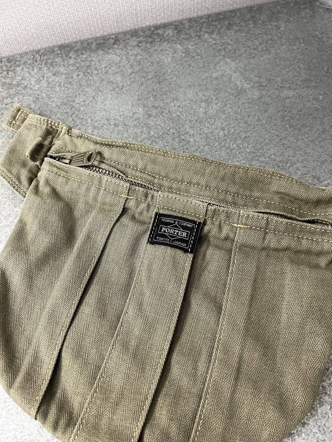 PORTER-BELT BAG (Washed Khaki)  상품이미지2
