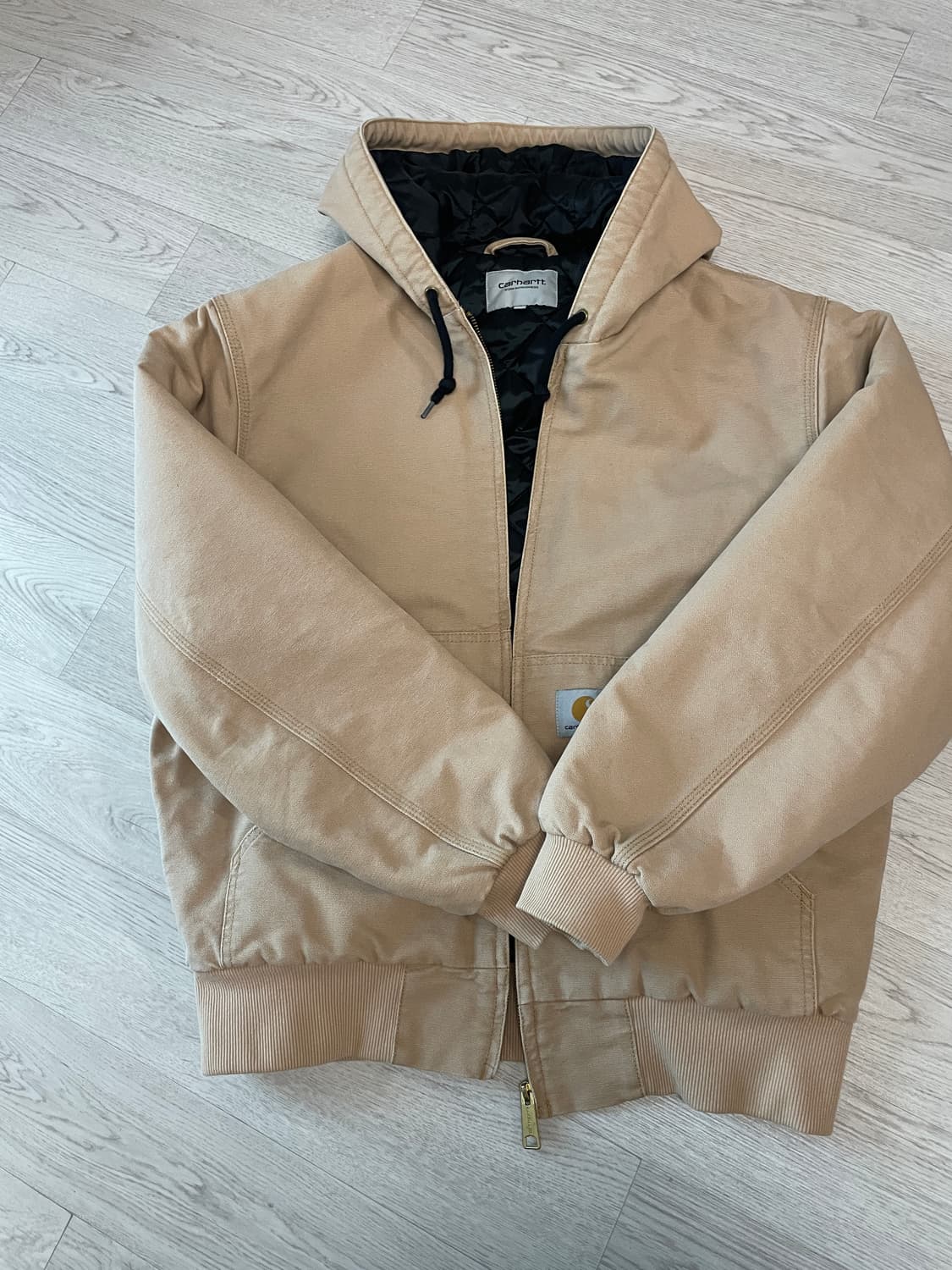 칼하트 wip og 액티브 자켓 더스티 해밀턴 브라운 s 상품이미지1