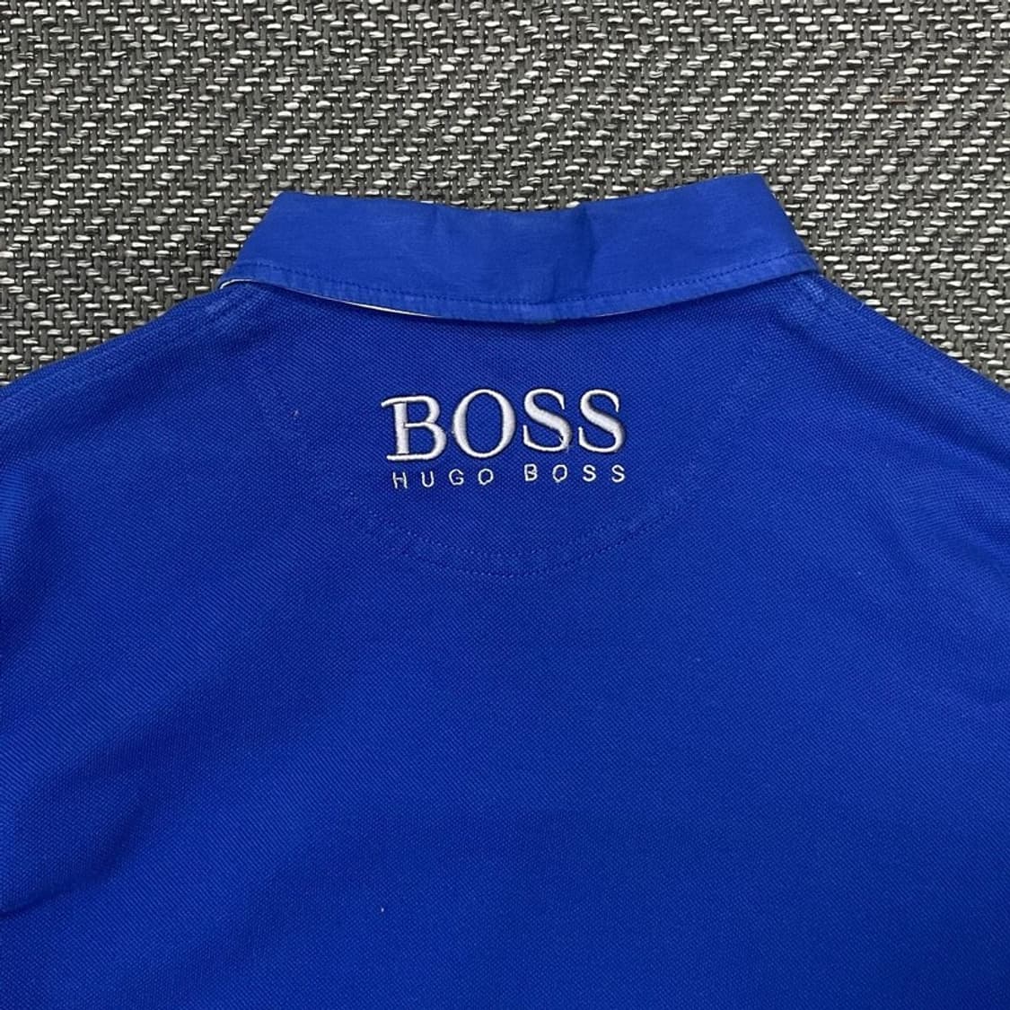 휴고 보스 자수 로고 카라넥 티셔츠 v0341 상품이미지5
