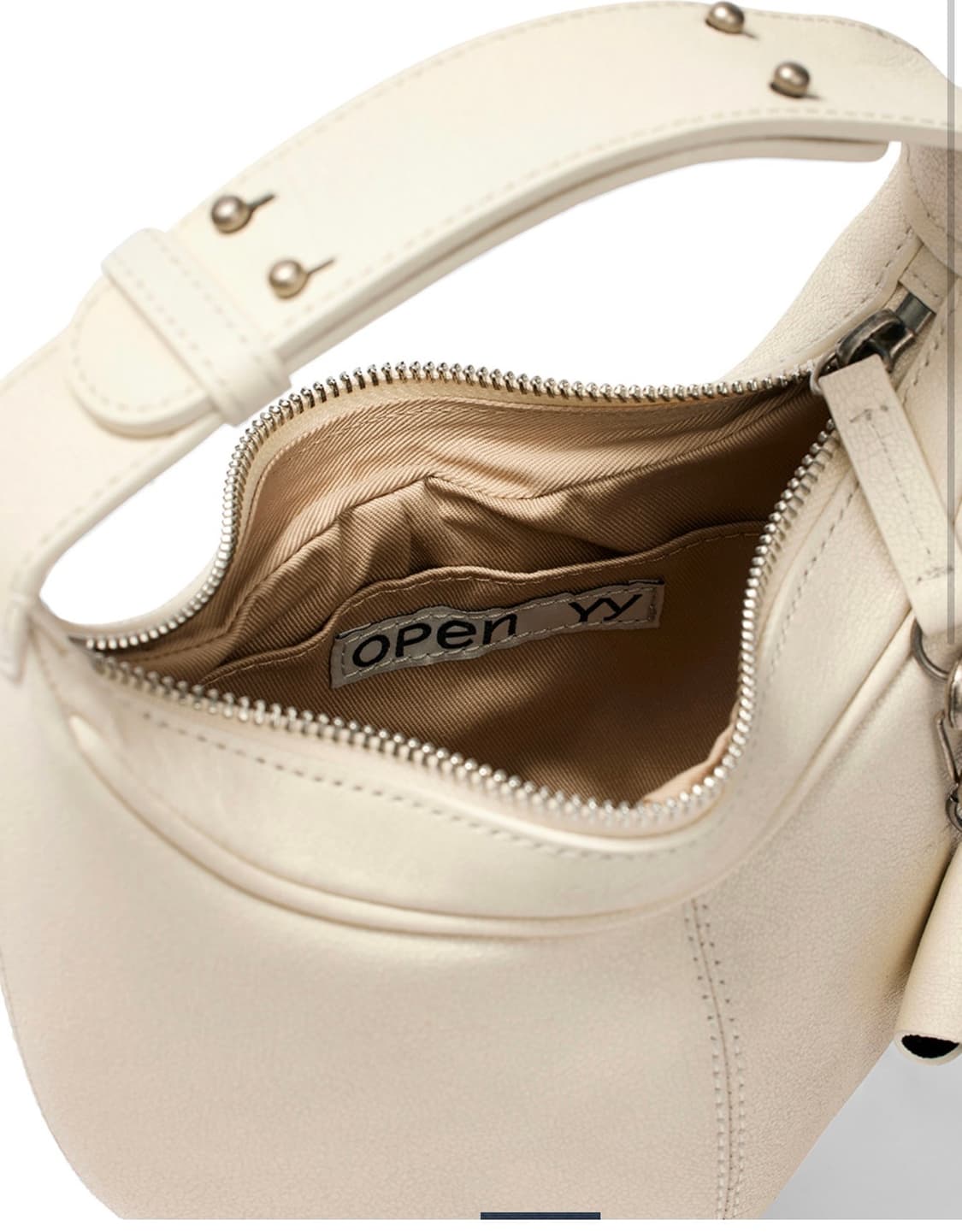 오픈와이와이 레더 호보백 미니 상품이미지3