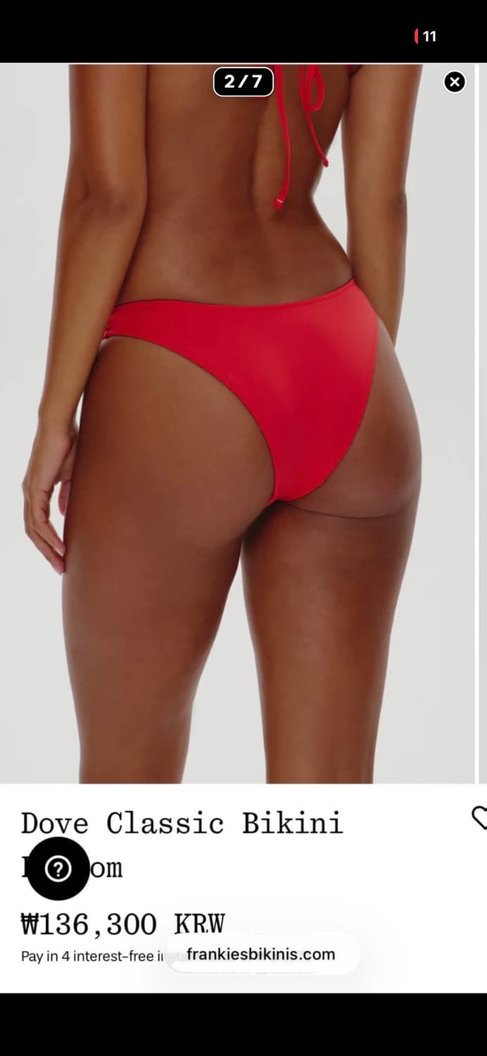 프랭키비키니 세트 S 상품이미지2