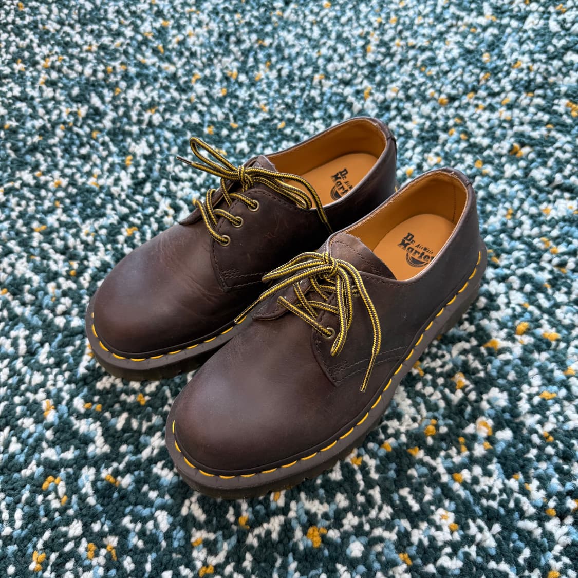 닥터마틴 벡스 1461 크레이지 홀스 다크 브라운 상품이미지1