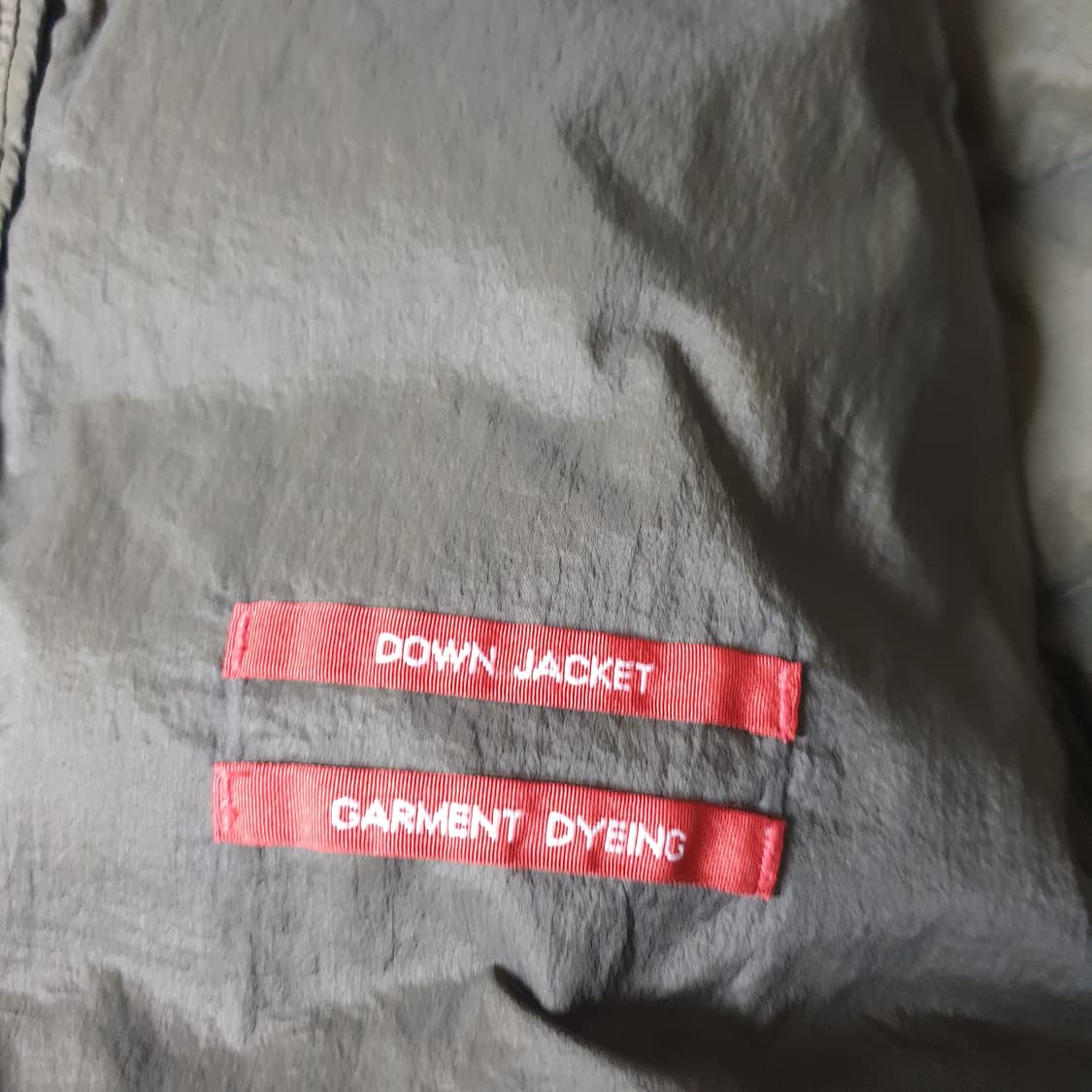 씨피컴퍼니 가먼트다잉 다운 경량 패딩 상품이미지7