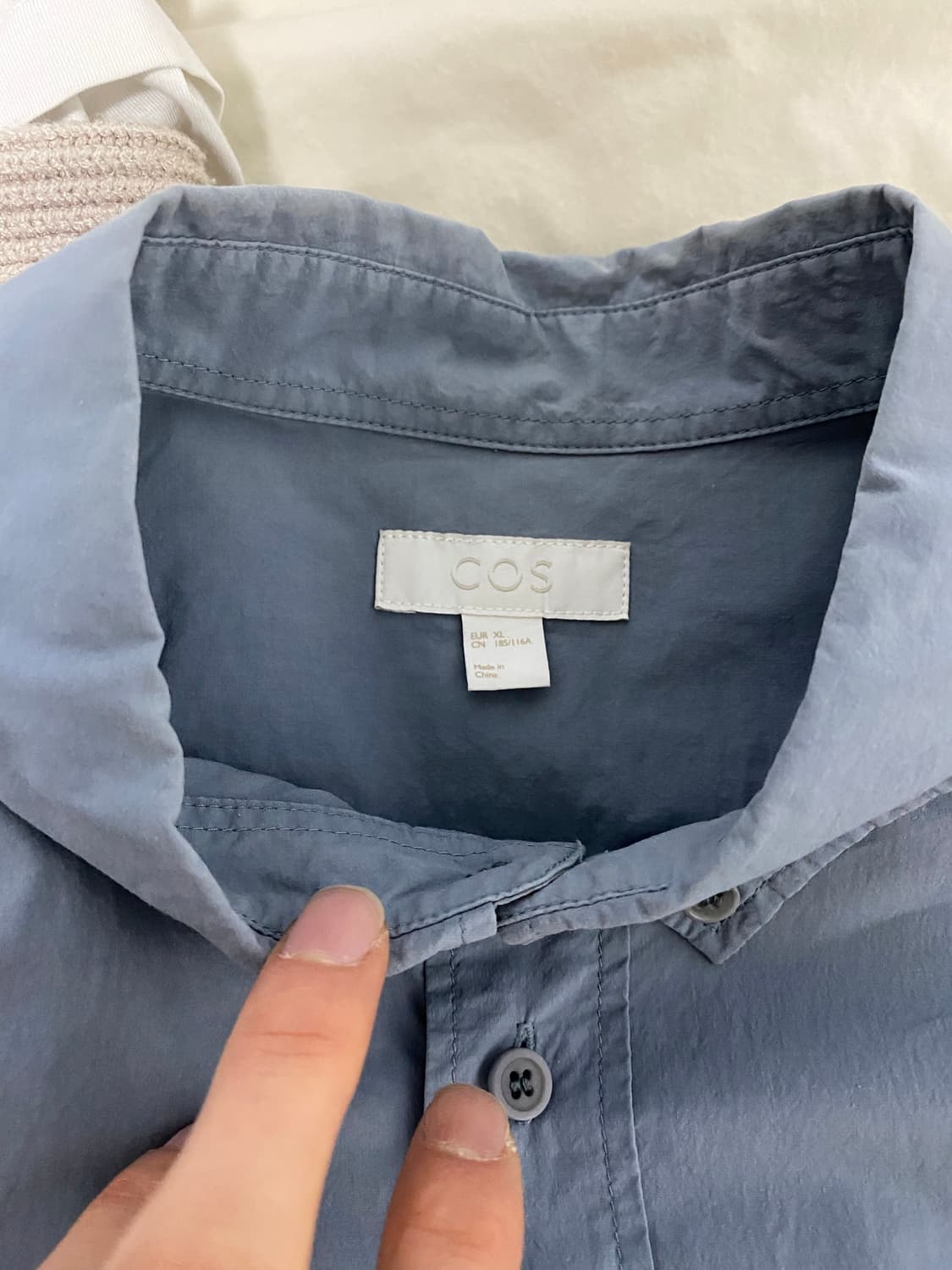 [XL] 코스 셔츠 블루 cos 상품이미지3