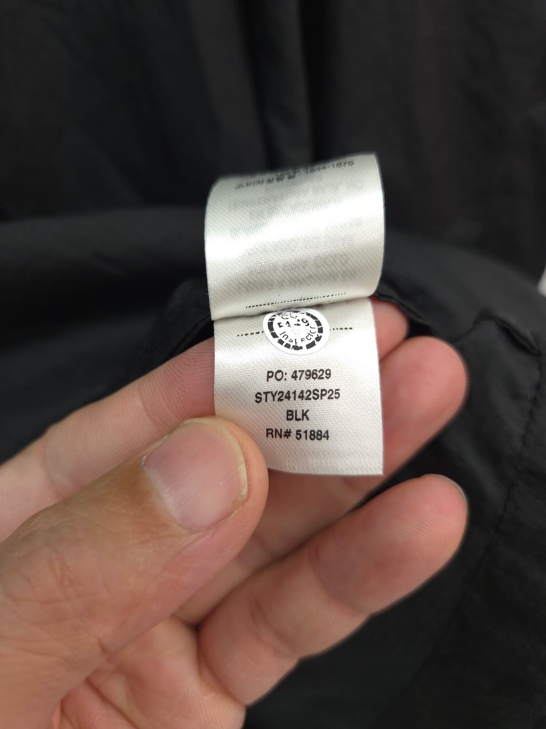 L 파타고니아 후디니 후드 바람막이 블랙 상품이미지6