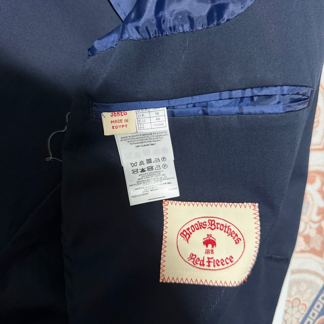 브룩스브라더스 네이비 블레이져 상품이미지5