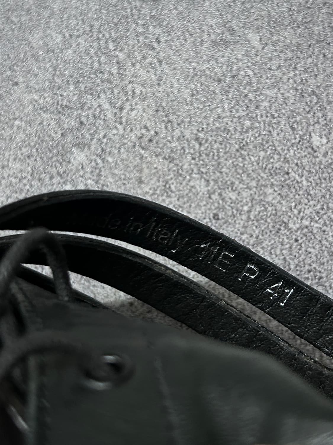 rare* 디올 옴므 11ss 글래디에이터 스트랩 닌자 상품이미지6