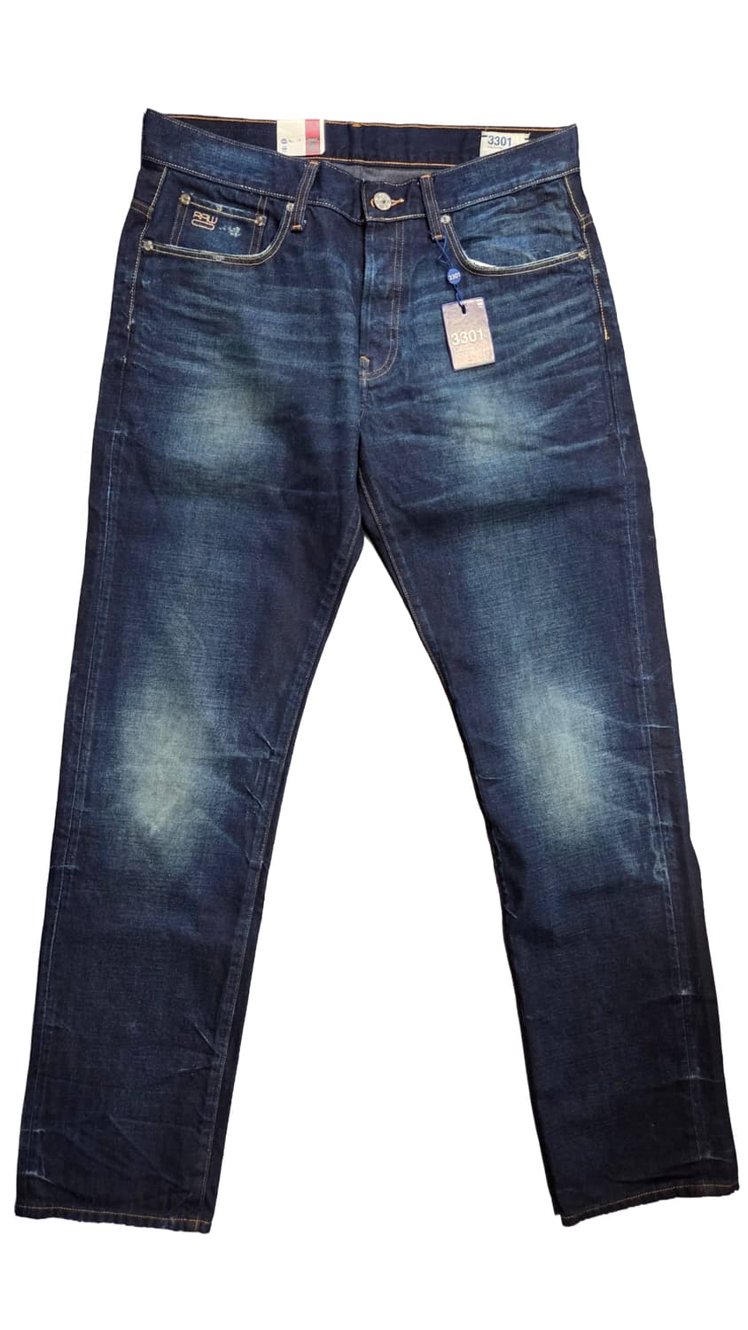 G-Star Raw 3301 데님 청바지(W33/L32) 상품이미지1