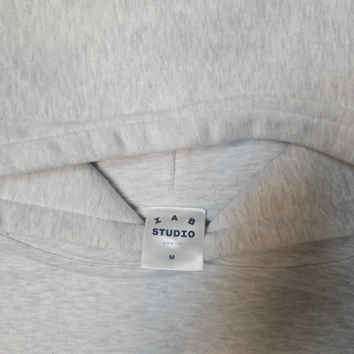 IAB 스튜디오 라이트 그레이 후드티 M 상품이미지2