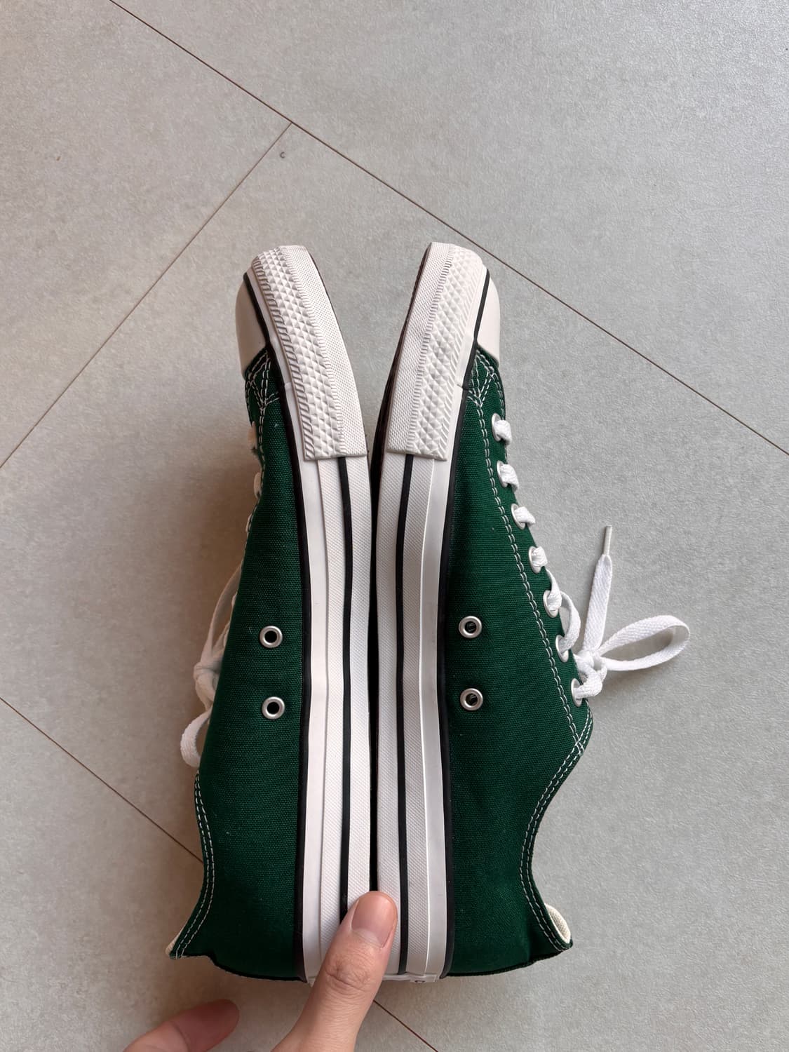 빈티지에 요즘 가장 잘 신는 그린 올스타 290 상품이미지4