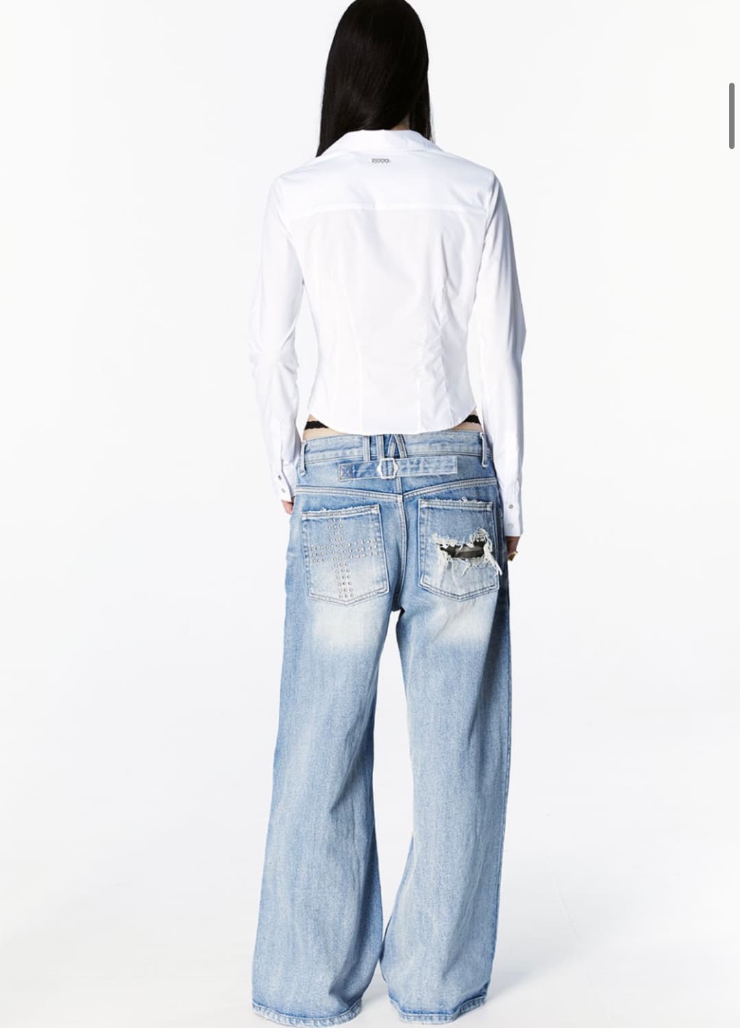 2000아카이브스 SNYDER WIDE DENIM (BLUE) 상품이미지2