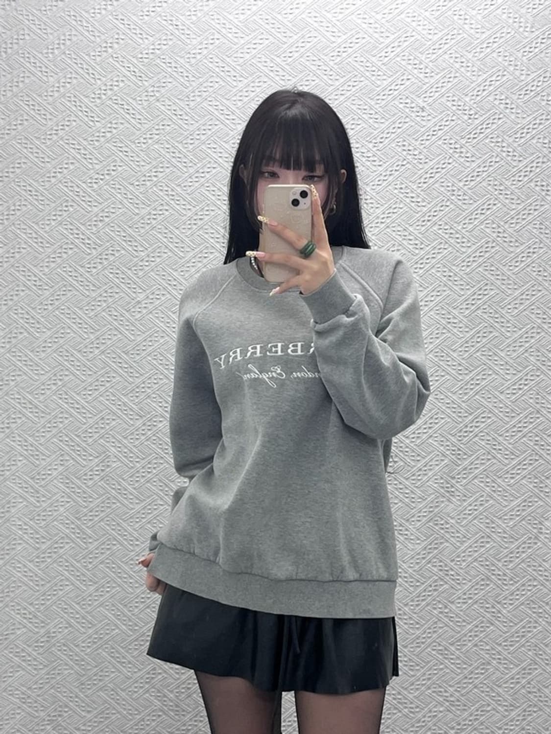 버버리 빈티지 모던시크 캐주얼 빅로고 맨투맨 XL C10037 상품이미지2