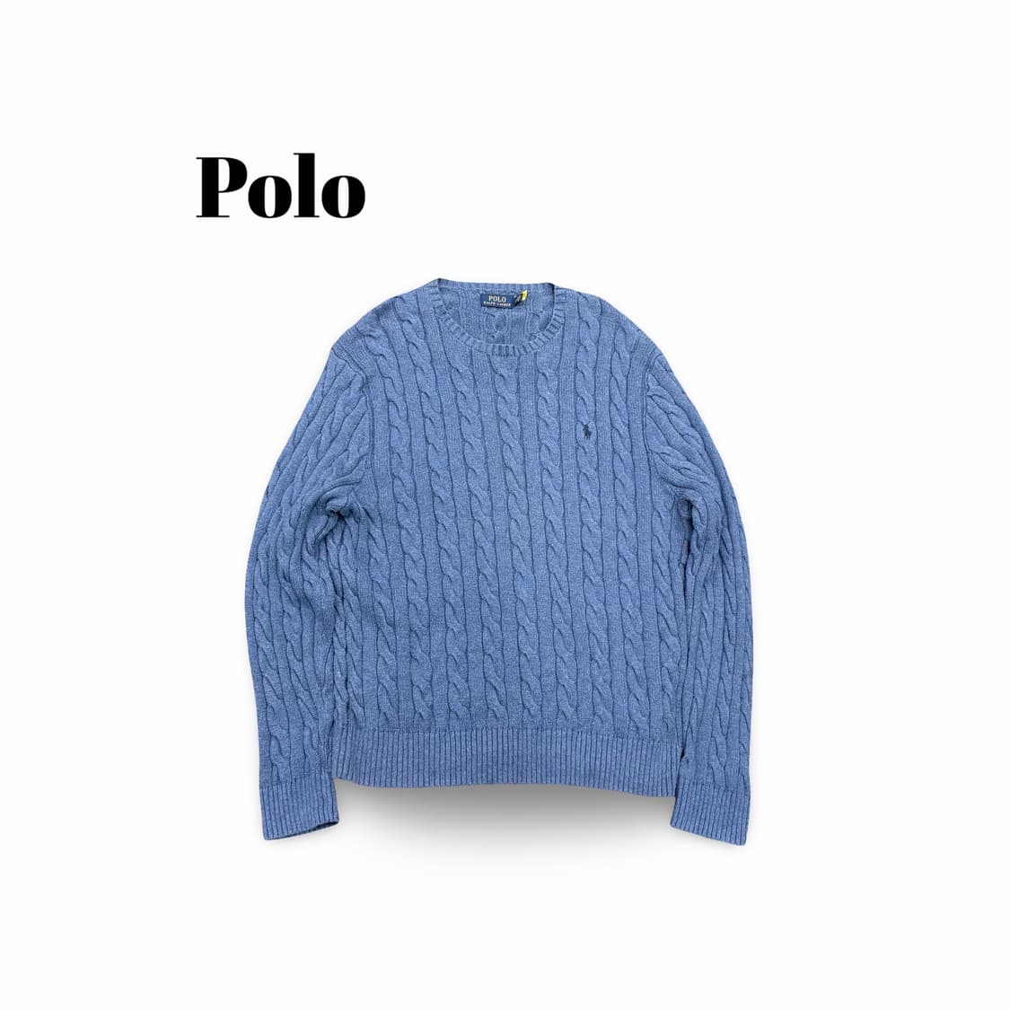 (105)폴로케이블니트 상품이미지1