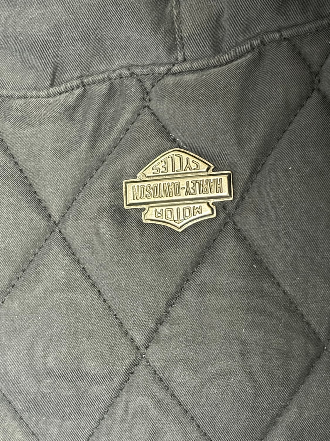 할리데이비슨 스웨이드 경량패딩 상품이미지3