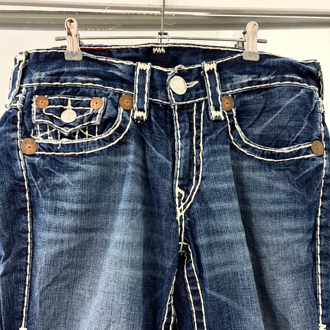 트루릴리전 부츠컷 데님 팬츠 상품이미지7