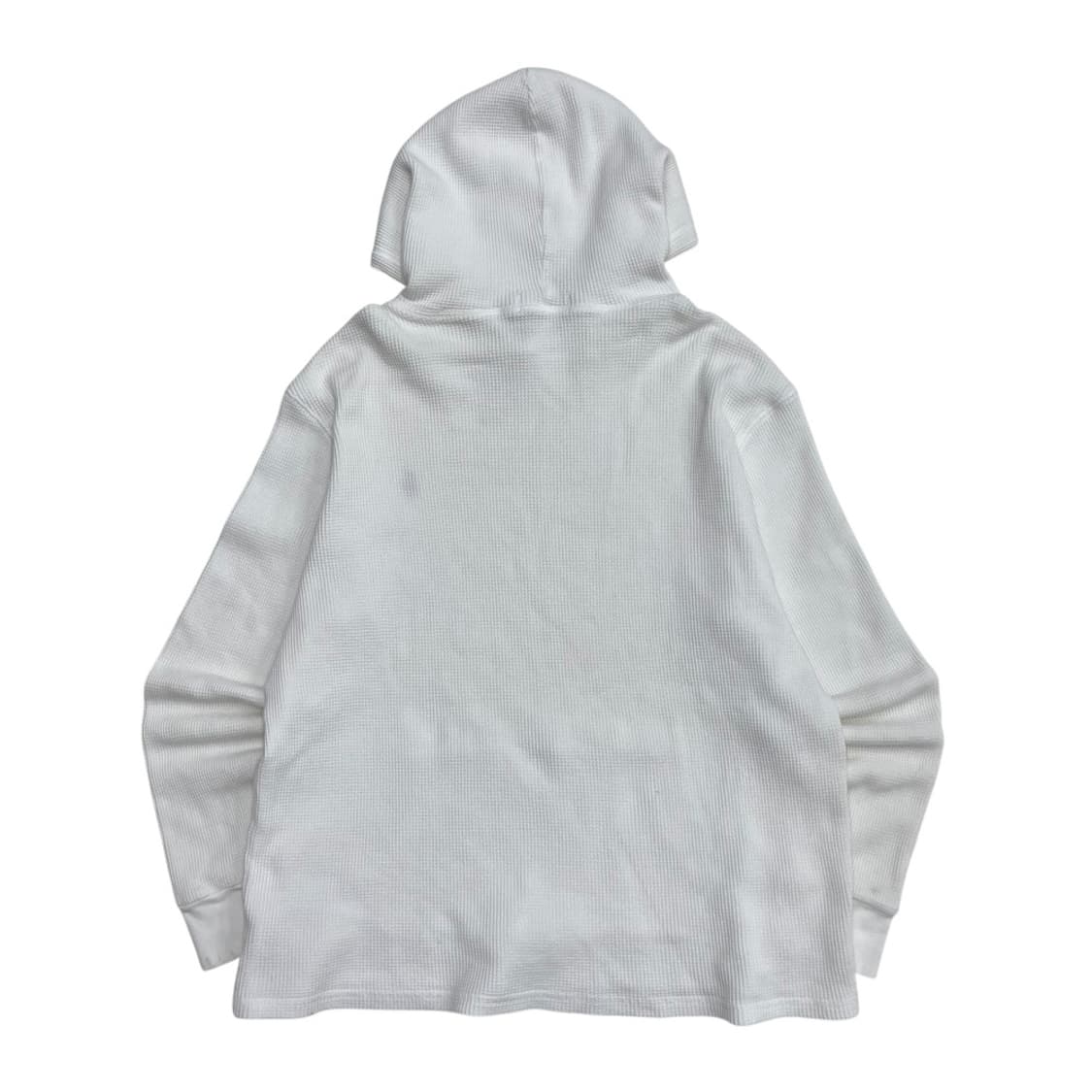 폴로 랄프로렌 네이비포니 화이트 와플 후드티 XL 상품이미지3