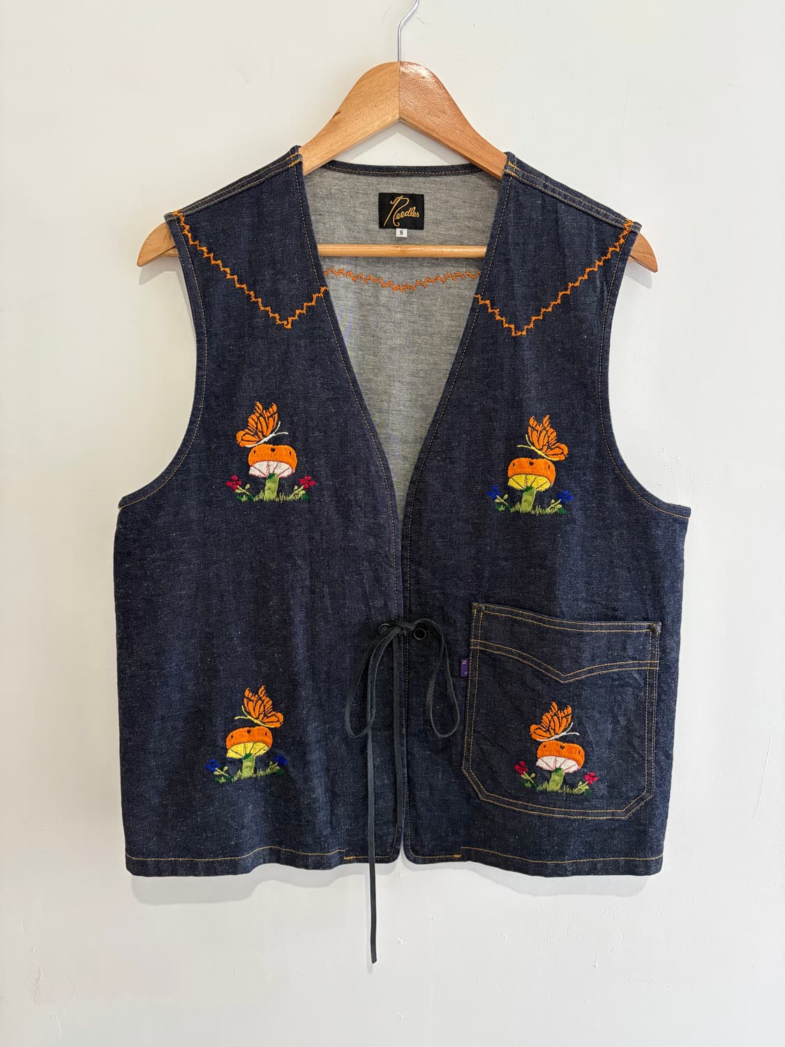 니들즈 인디고 데님베스트 상품이미지1