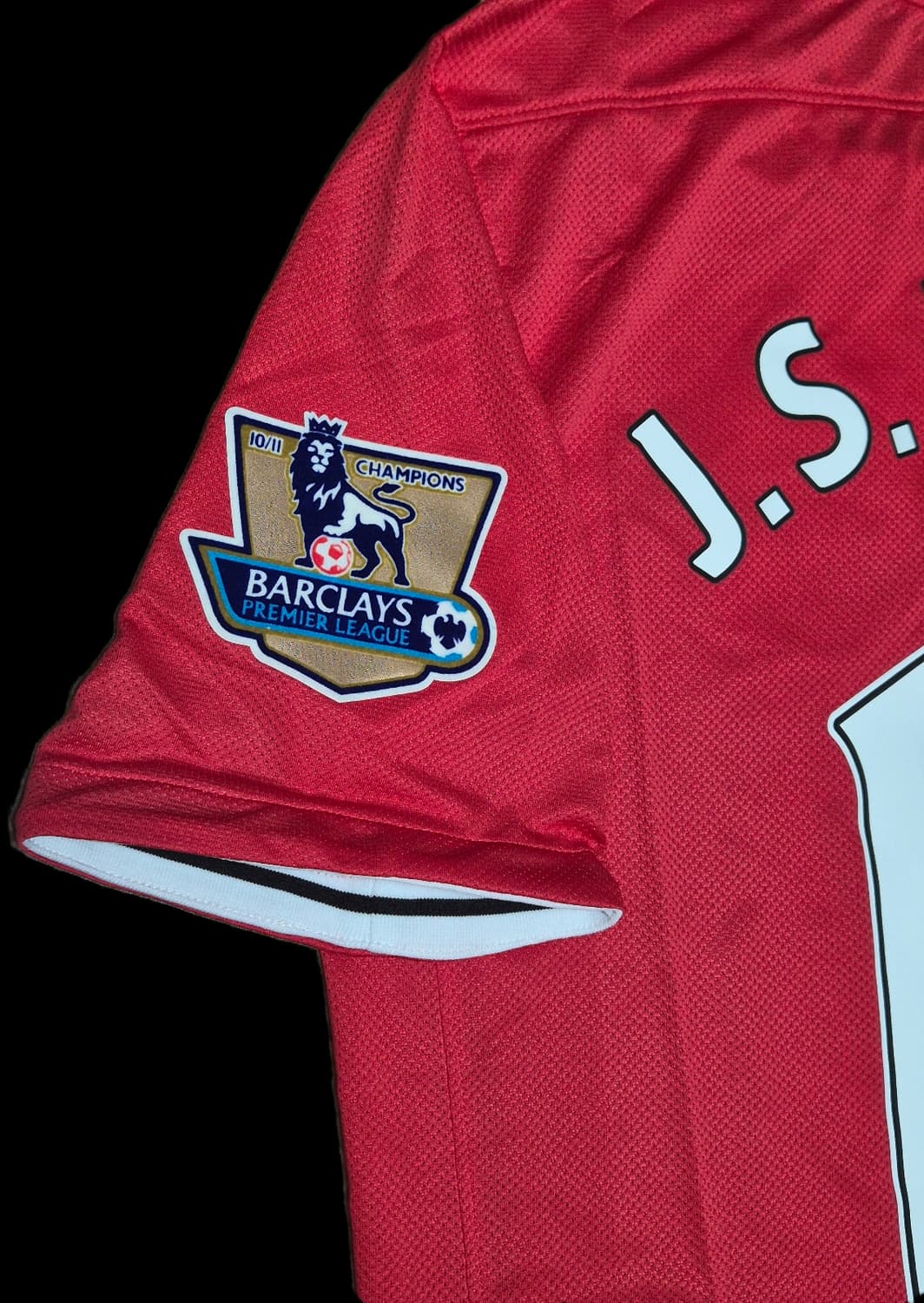 11-12 맨유 홈 13번 박지성 반팔 유니폼 L사이즈 레플리카 상품이미지4