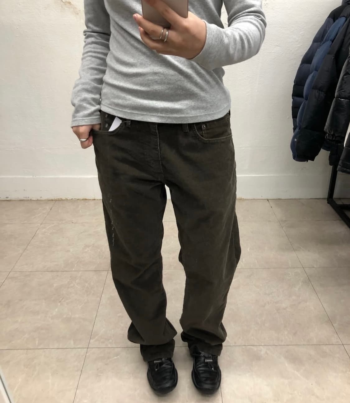 리바이스 레귤러핏 브라운 코듀로이 팬츠 상품이미지1