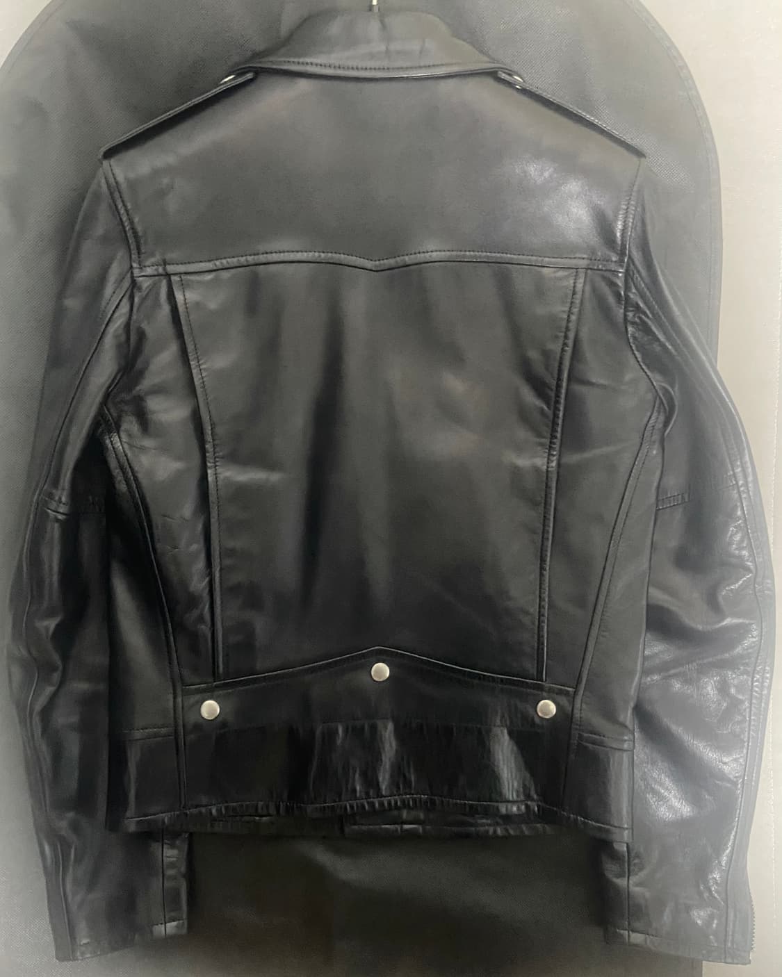 생로랑 14fw L01 46 에디시즌 라이더 가죽자켓 상품이미지3