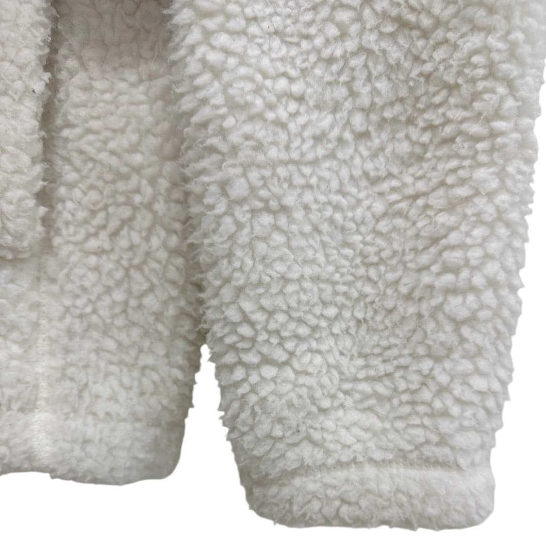 내셔널지오그래픽 플리스 후리스 후드집업 화이트 (S) 상품이미지6