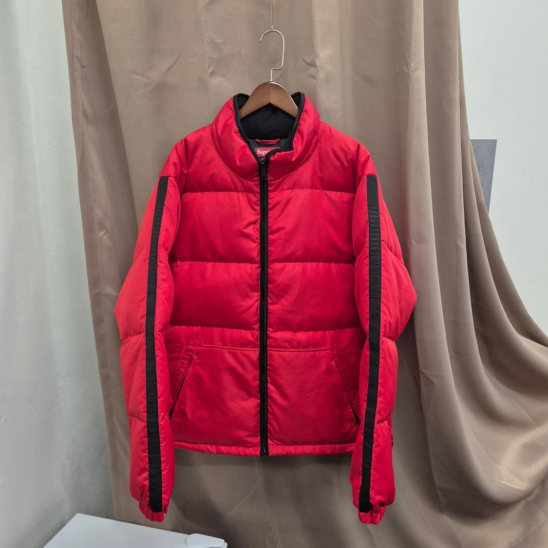 슈프림 리플렉티브 슬리브 로고 퍼피 자켓 XL 상품이미지2