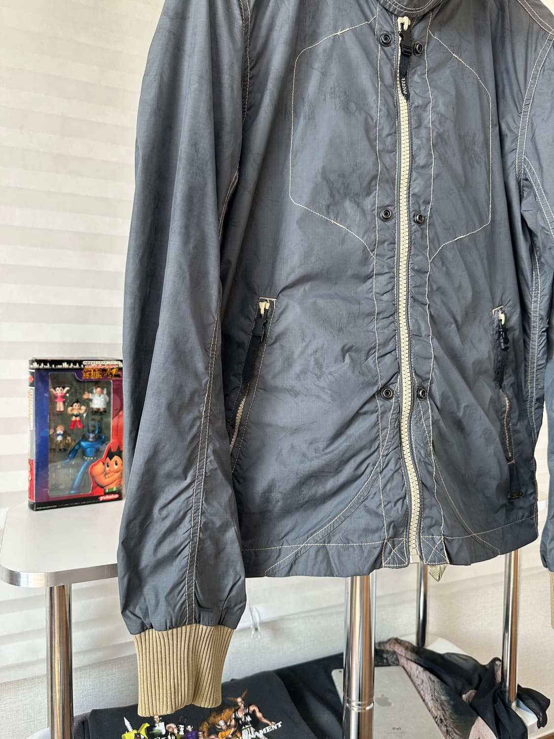 DIESEL washed nylon blouson 상품이미지4