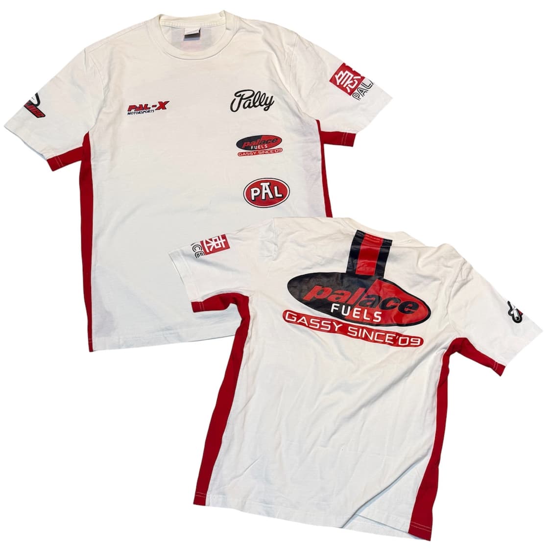 팔라스 23ss 레이시 반팔 티셔츠 화이트 상품이미지1