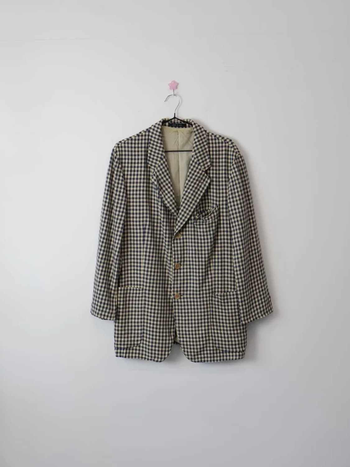 Emporio Armani Check Single Blazer 상품이미지3
