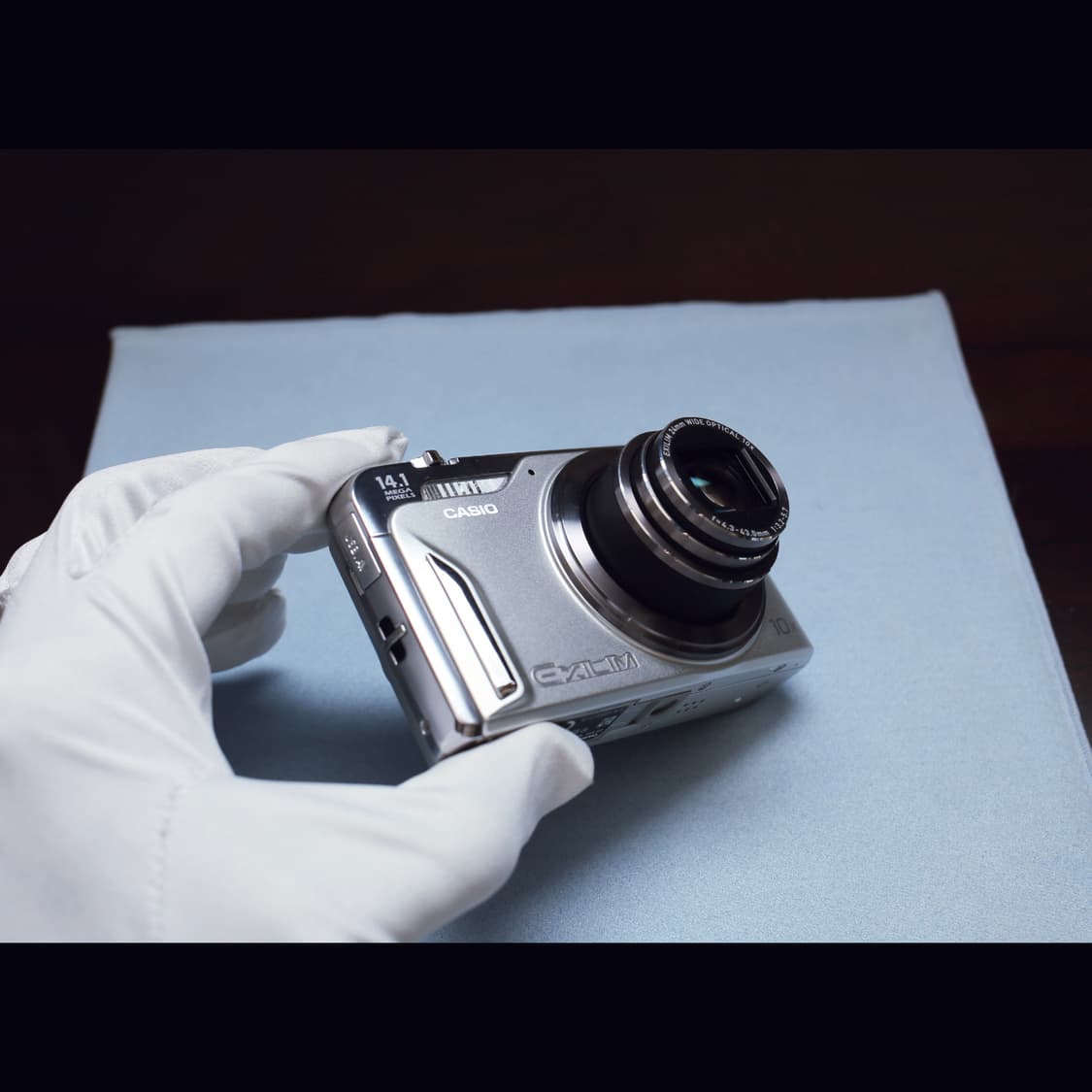 레어<민트급><츄 디카> 카시오 엑슬림 H15 실버 빈티지 디카 상품이미지4