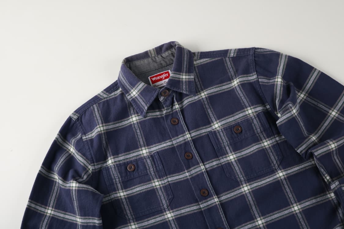 [S] 랭글러 플란넬 셔츠 상품이미지2