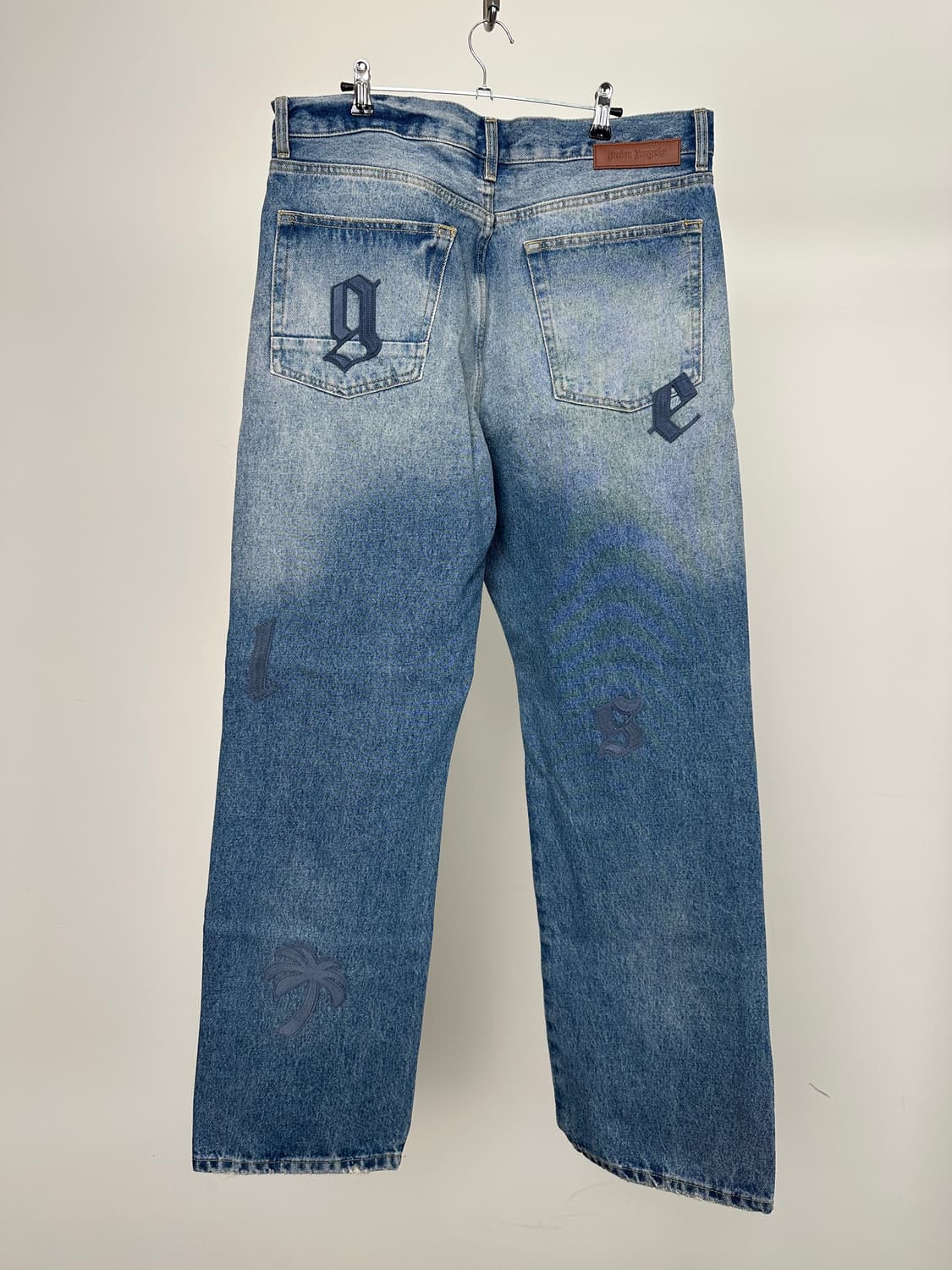 팜엔젤스 LW 로고 패치 스트레이트 5 포켓 34 사이즈  상품이미지2