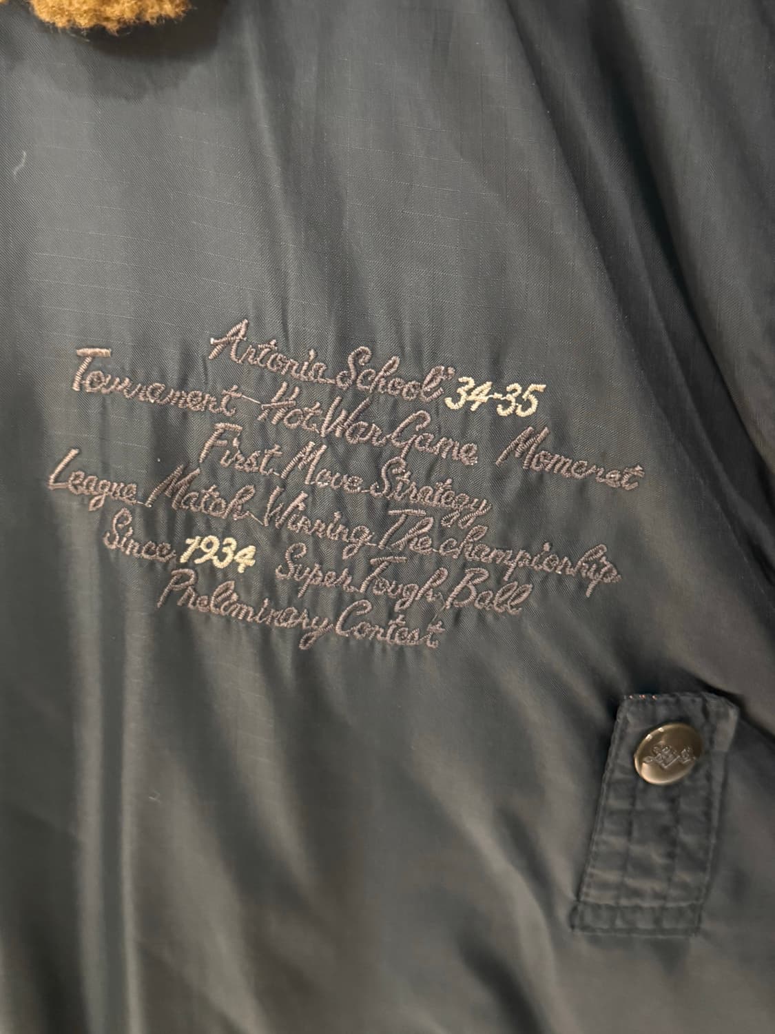 90s 맥호프 타입 M-35 다운 봄버자켓 상품이미지7