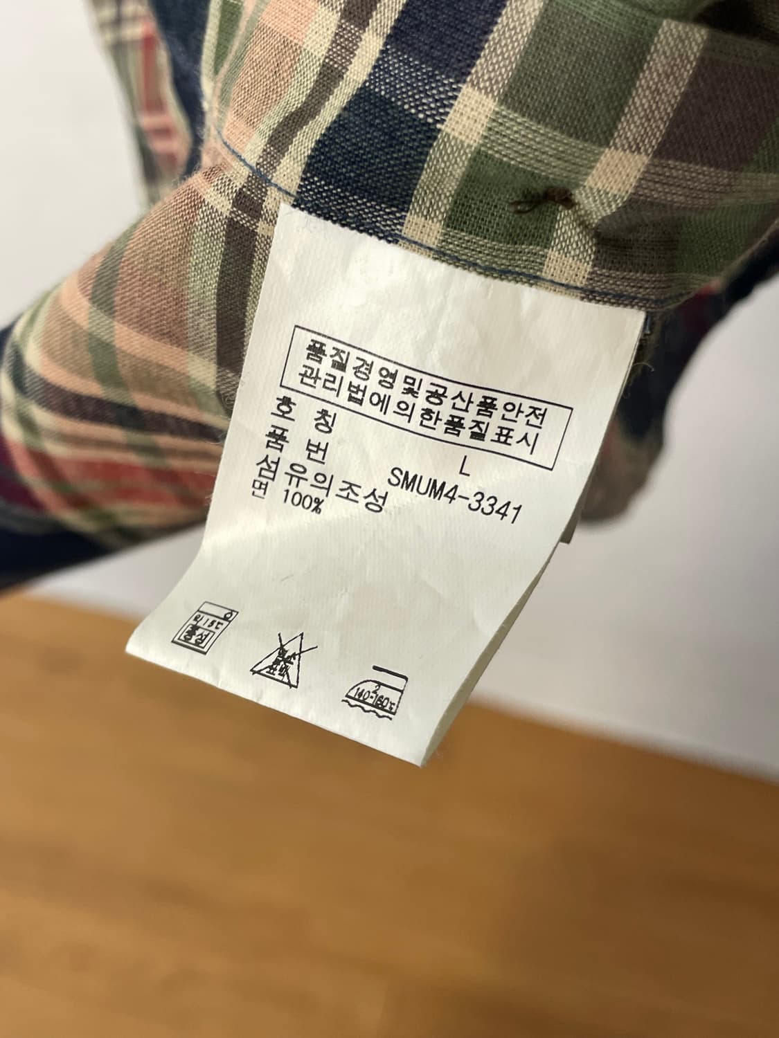 폴로 마드라스 체크 셔츠  상품이미지6