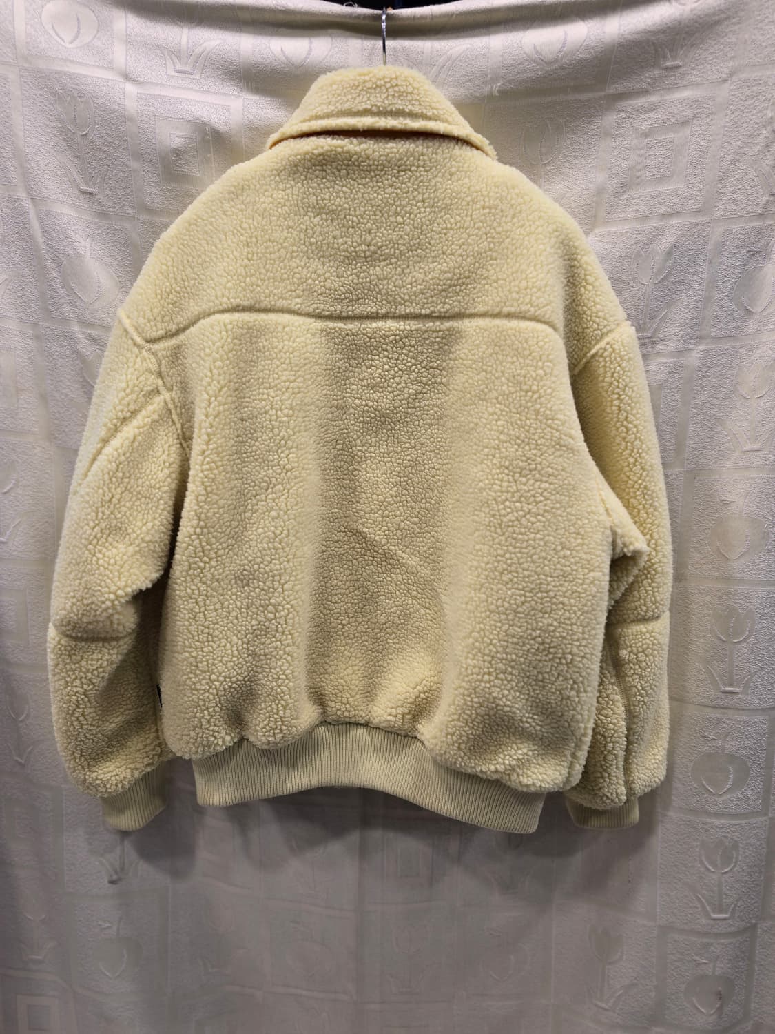 로맨틱크라운 남여공용 뽀글이 자켓 옐로우 S~M 상품이미지7