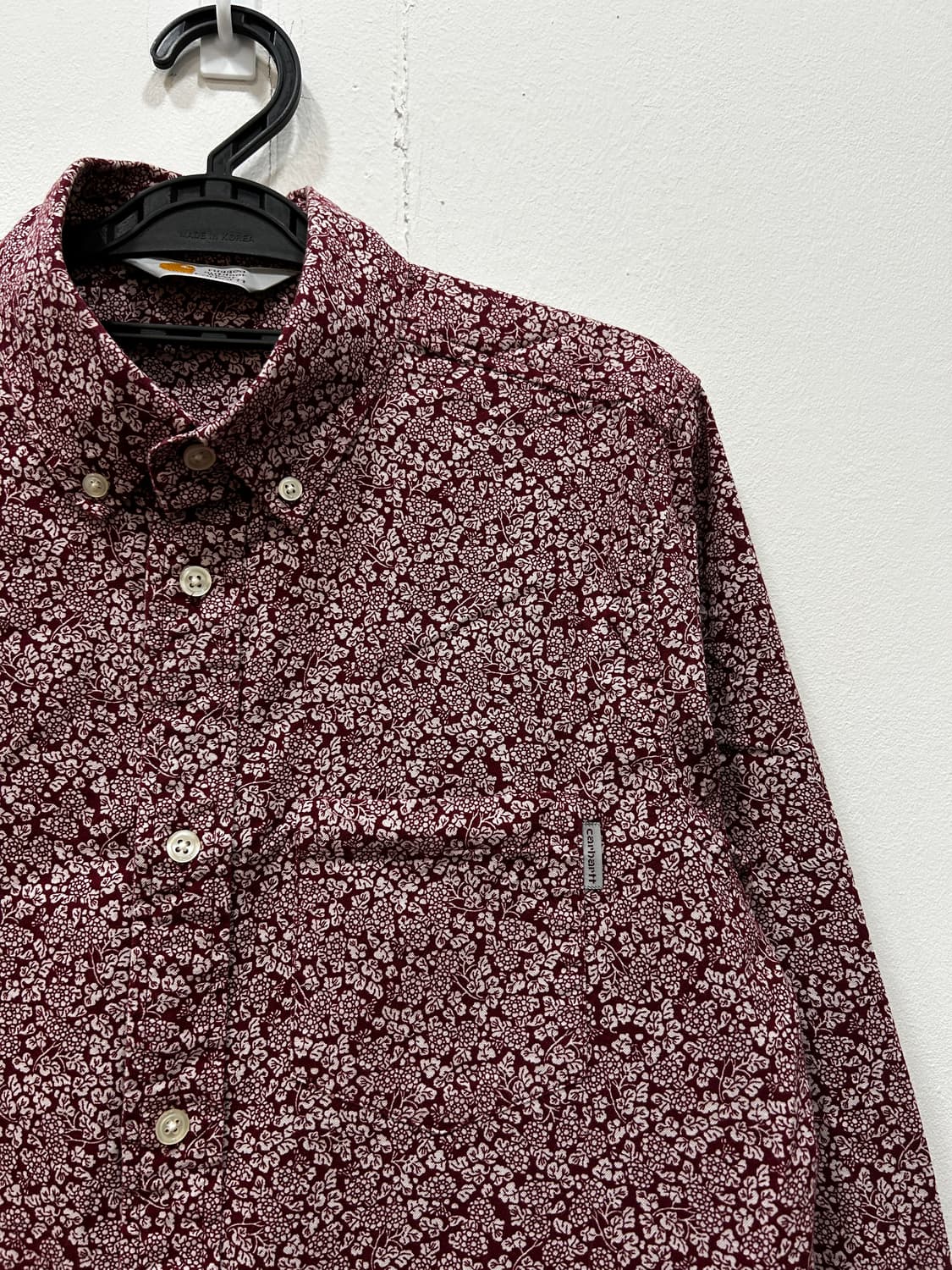 칼하트 wip 플로럴 셔츠 S 상품이미지3