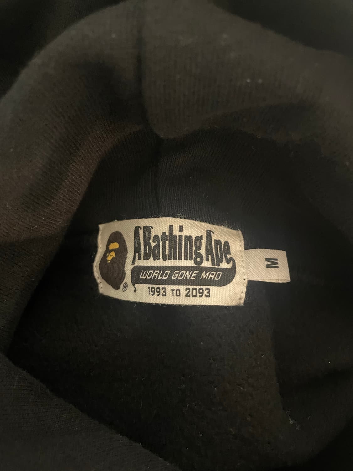 베이프 풀오버 후드 25FW [M사이즈] 상품이미지3